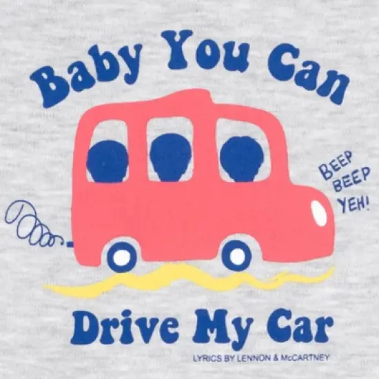 Lyrics by Lennon and McCartney Baby 5 Pack Bodysuits Newborn to Infant image {6}