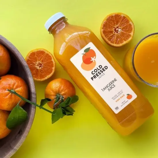 Cold Pressed Tangerine Juice - 32 fl oz image {2}