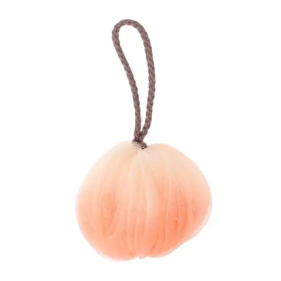 Unique Bargains Two Colors Bath Shower Loofah Sponge 1 Pc image {8}