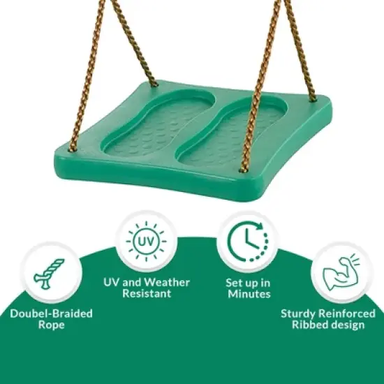 One Of A Kind Standing Up Swing Accessory with Adjustable Ropes, Fully Assembled image {3}