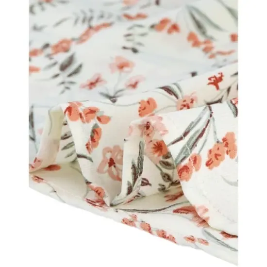 Agnes Orinda Women's Plus Size Blouse Floral Layered Flare Hem Casual Peplum Tops image {5}
