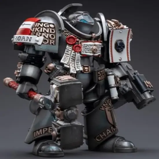 Grey Knights Brotherhood Terminator Squad Team Member 1/18 Scale | Warhammer 40K | Joy Toy Action figures image {3}