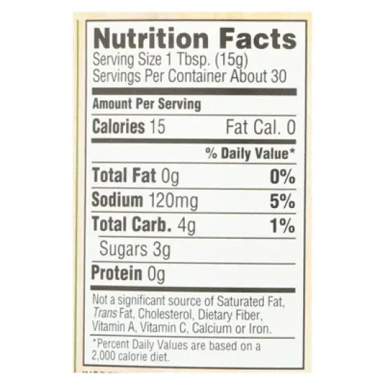 Woodstock Foods Organic Sweet Relish - Case of 12/16 oz image {5}