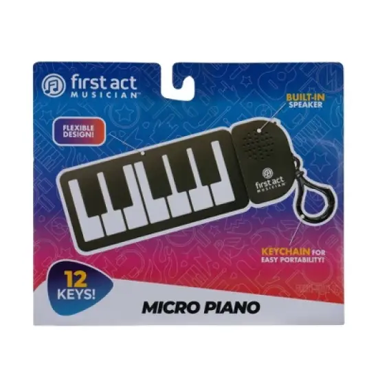 First Act Micro Piano Keychain image {6}