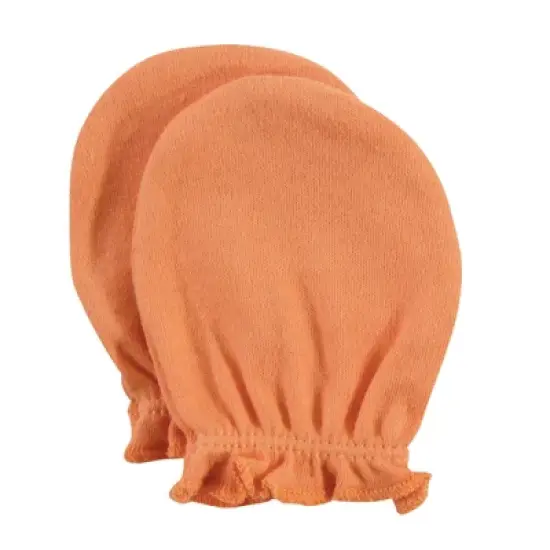 Hudson Baby Infant Boy Cotton Scratch Mittens, Forest, 0-6 Months image {2}