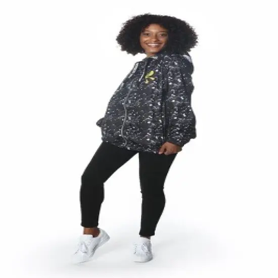 Members Only Women's Looney Tunes Full Zip Windbreaker Jacket image {3}