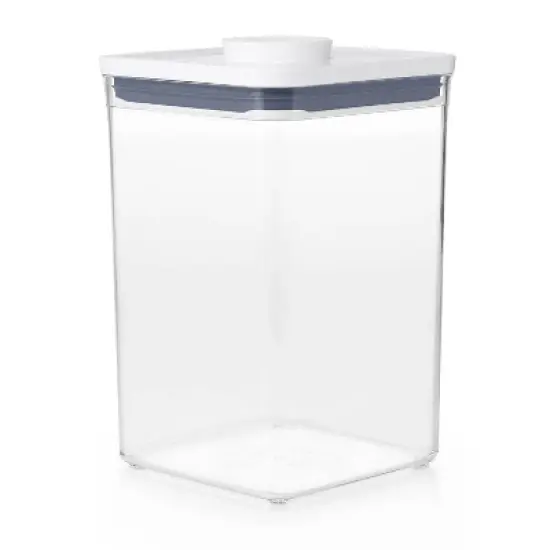OXO POP 4.4qt Plastic Big Square Airtight Food Storage Container Clear image {4}