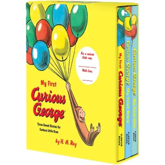 My First Curious George 3-Book Box Set - by  H A Rey (Hardcover) image {1}