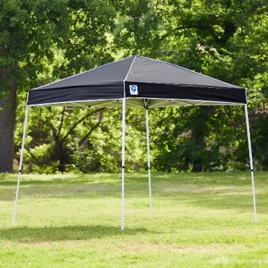 Z-Shade ZSBP10INSTBK 10 by 10 Foot Instant Blue Pop Up Shade Canopy Tent Emergency Shelter for Outdoor and Indoor Use, 64 Square Foot Coverage image {3}