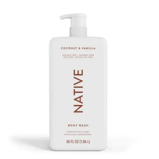 Native Coconut & Vanilla Body Wash image {9}