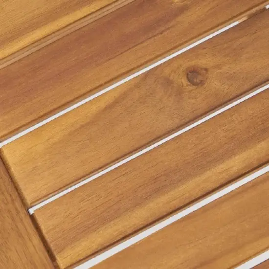 Luciano 8pc Acacia Wood Modern Chat Set - Brown Patina/Cream - Christopher Knight Home image {6}