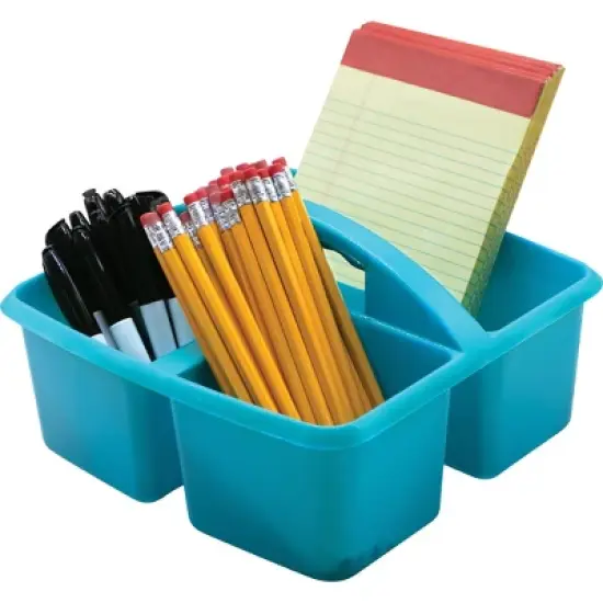 Teacher Created Resources&reg; Teal Plastic Storage Caddy, Pack of 6 image {2}