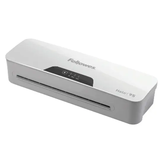 Fellowes Halo 95 Thermal & Cold Laminator 9.5" Width White/Light Gray (5753001) image {1}