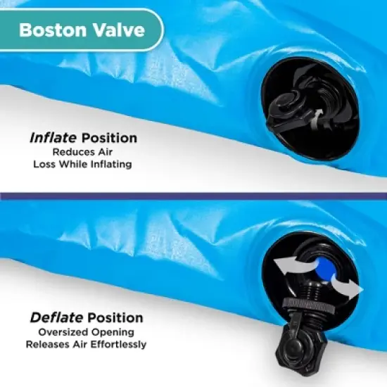 Aqua Heavy Duty Ultra Comfort Inflatable 2 Person Pool Float Recliner Lounger image {4}