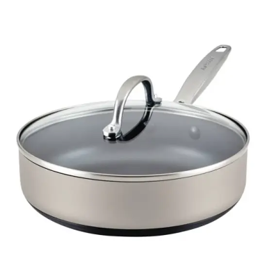 Anolon Achieve 3qt Hard Anodized Nonstick Saute Pan with Lid image {15}