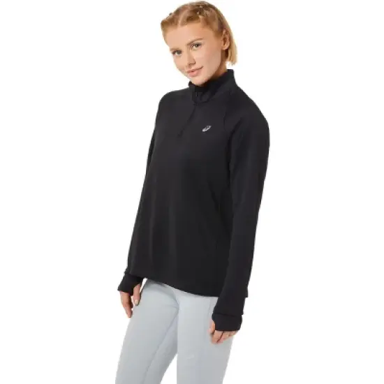 ASICS Women's THERMOPOLIS 1/4 ZIP Running Apparel 2012C038 image {2}