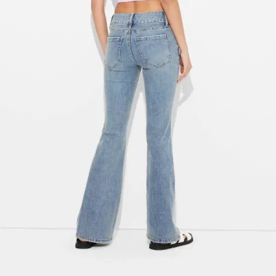 Women's Low-Rise Flare Jeans - Wild Fable&trade; image {2}