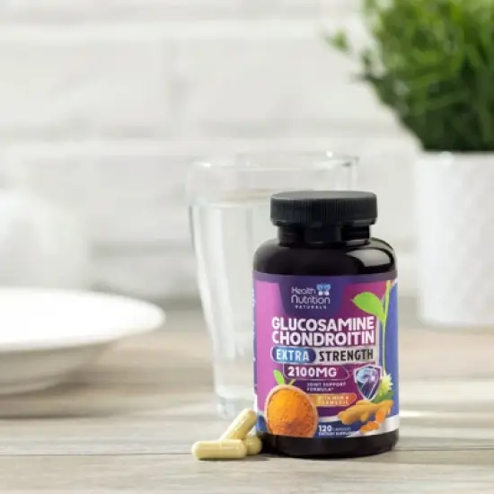 Glucosamine Chondroitin MSM Triple Strength Turmeric Joint Support 2100mg - 60 Capsules;120 Capsules;180 Capsules;240 Capsules image {7}