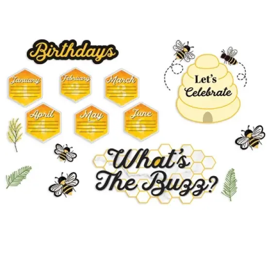 Eureka&reg; The Hive Classroom Organization Bulletin Board Set image {2}