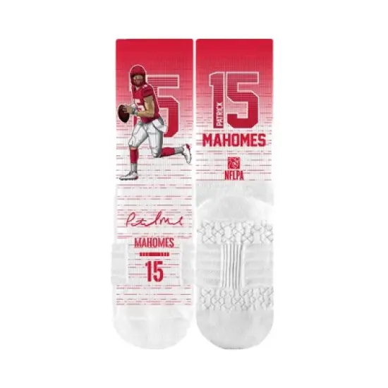 NFL Kansas City Chiefs Premium Full Sub Socks - Patrick Mahomes image {1}