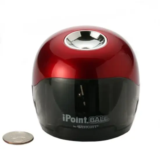 Westcott&reg; iPoint Ball Battery Electric Pencil Sharpener for #2 Pencils - For Home, School & Work image {3}