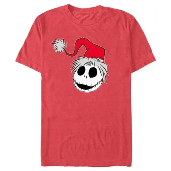 Men's The Nightmare Before Christmas Jack Santa Hat T-Shirt image {4}