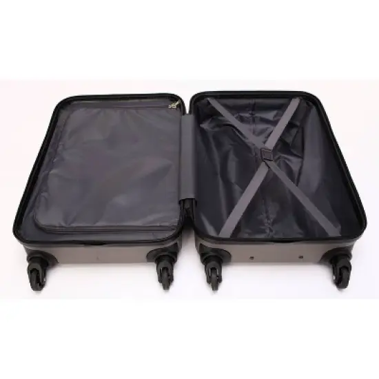 Skyline 24" Hardside Checked 4pc Luggage Set image {13}