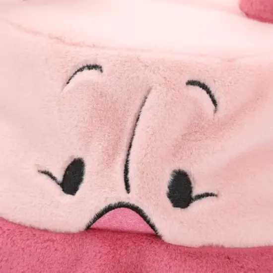 Winnie The Pooh Piglet Pink Short Faux Fur Bucket Hat image {6}