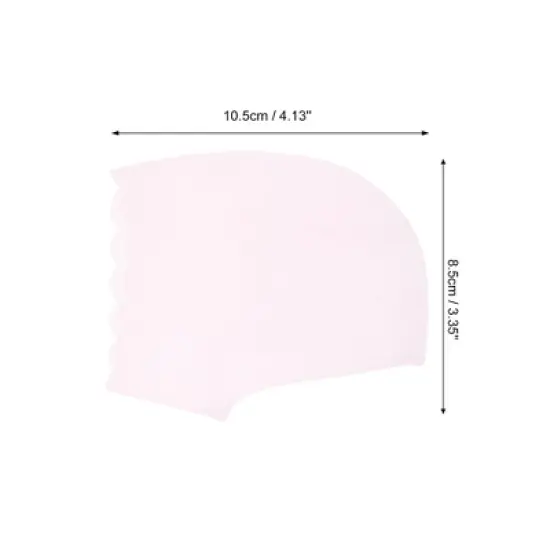 Unique Bargains Silicone Thin Heel Protectors 1 Pair image {1}