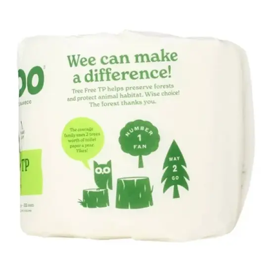 Caboo 500 2-Ply Tree Free Toilet Paper - 24 ct image {4}