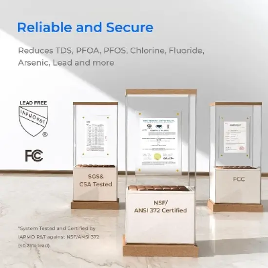 Waterdrop CoreRO Countertop Reverse Osmosis Water Filter Instant Hot Water Dispenser with Extra 1 C1RF Filter image {2}