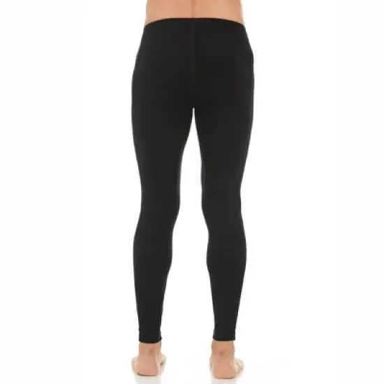 Minus33 Merino Wool Midweight - Men's Wool Flyless Running Tight Woolverino Black S image {1}