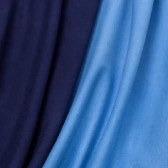 Fitted Playard Jersey Sheet - Cloud Island&trade; Navy & Blue 2pk image {2}