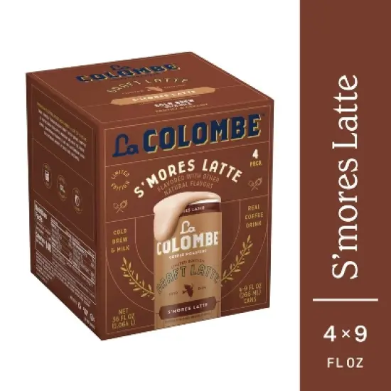 La Colombe S'mores Draft Latte Coffee Drink - 4pk/9 fl oz Cans image {3}