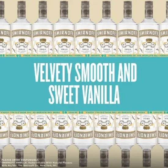 Smirnoff Twist of Vanilla Flavored Vodka - 750ml Bottle image {5}