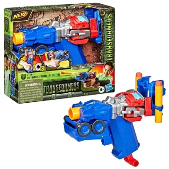 NERF Transformers: Rise of the Beasts 2-in-1 Optimus Prime Blaster image {2}