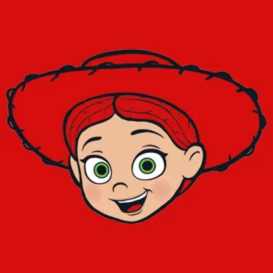 Girl's Toy Story Jessie's Face T-Shirt image {1}