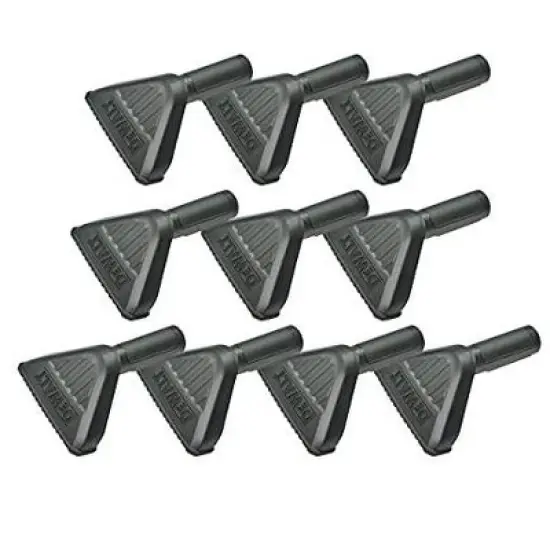 DeWalt DCV580/DCV581H Vacuum (10 Pack) Replacement Wide Nozzles - N195953 image {1}