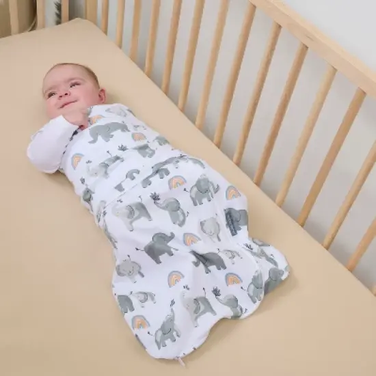 SwaddleMe by Ingenuity Arms Free Convertible Swaddle Wrap image {10}