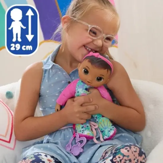 Baby Alive Sweet 'N Snugglier Baby Doll - Brown Hair/Brown Eyes image {6}