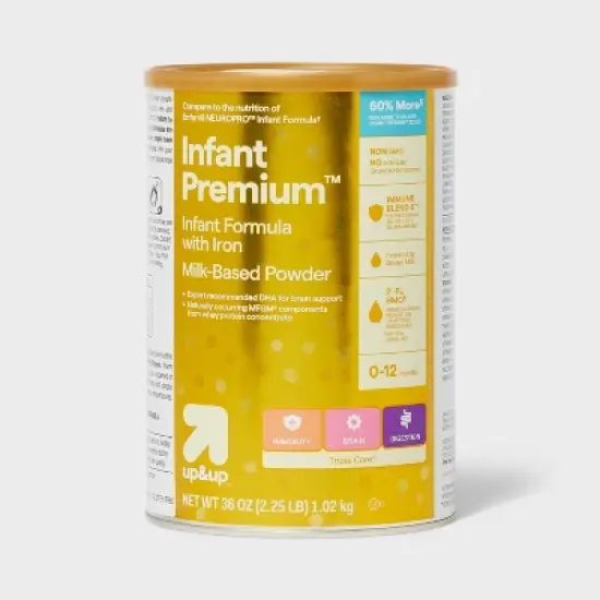 Premium Powder Infant Formula - 36oz - up&up&trade; image {7}