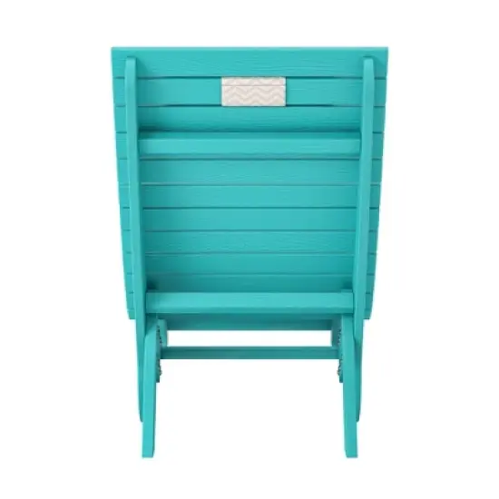 Arceso Pool Lounge Chairs - Anti-Floating HDPS Design for Pools & Backyard Sun Decks, Weighted Pool Chairs and Lounges , Includes Headrest image {4}