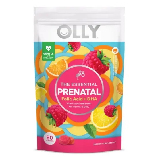  OLLY Essential Prenatal Multivitamin Gummies - Sweet Citrus image {7}