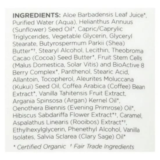 Andalou Naturals Kukui Cocoa Nourishing Body Butter - 8 oz image {4}