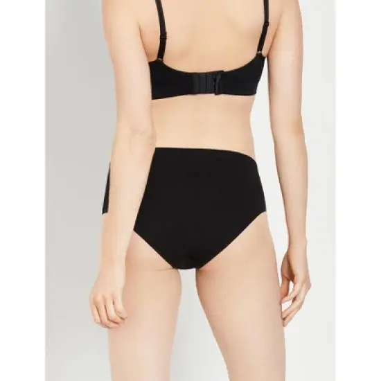 Fold Over Maternity Panty | Motherhood Maternity image {1}