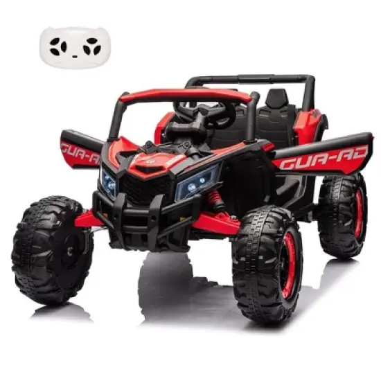 24V Ride On UTV Car, Battery Powered Kids Car, Electric Off-Road UTV Car with Remote Control, Ride on Toy for Kids image {9}