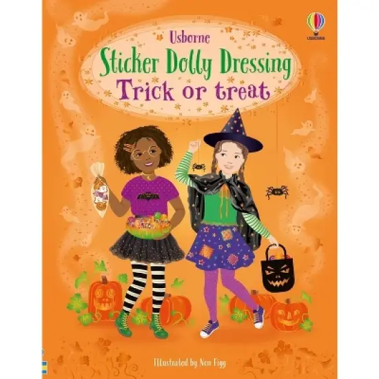 Sticker Dolly Dressing Trick or Treat - by  Fiona Watt (Paperback) image {1}
