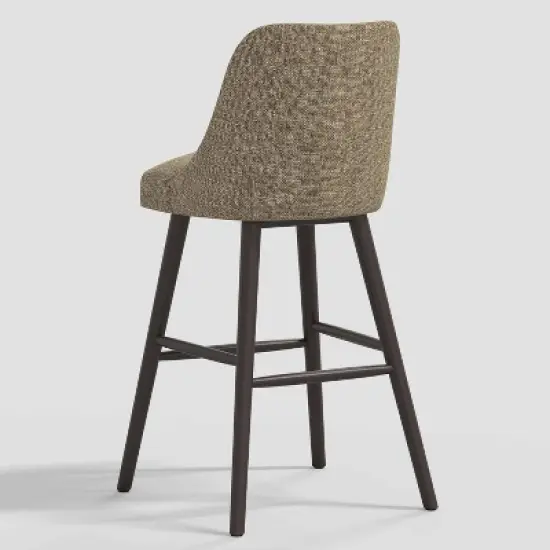 Geller Modern Textured Linen Counter Height Barstool - Threshold&trade; image {4}