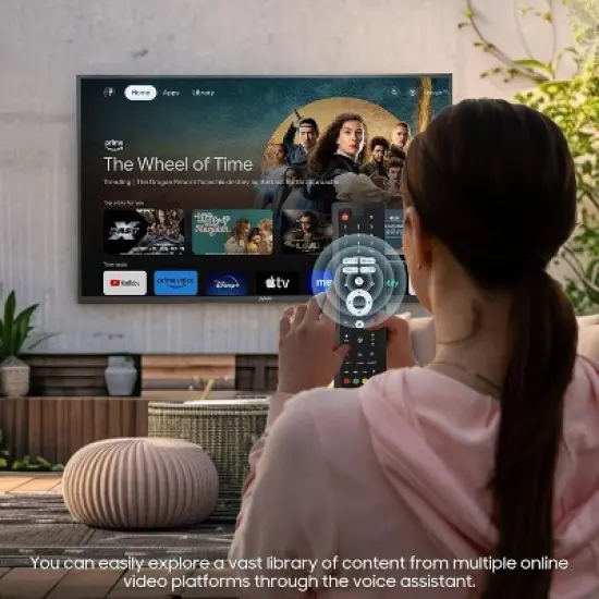 Sylvox 43" Patio Series Outdoor 2160p 1LED TV: Google TV HDR10, 60 Hz Refresh, Chromecast image {6}