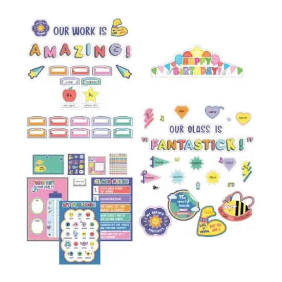 Carson Dellosa Education We Stick Together Classroom Management Classroom Collection (261 pieces) image {5}